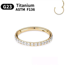 Implant grade G23 Titanium F136 Hoop in 8mm, 16G (1.2mm), Available in Silver and Gold at SK Studio in Pakistan