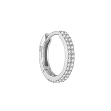 SK Studio Pakistan - S925 Beatific Hoop - Sterling Silver Hinged Earring for Conch and Lobes