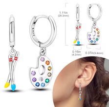 Painting Charm Hoop