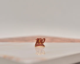 SK Studio Pakistan - S925 Absolutely Stud - Sterling Silver Single Stud with Butterfly Closure for Lobes
