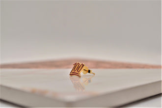 SK Studio Pakistan - S925 Absolutely Stud - Sterling Silver Single Stud with Butterfly Closure for Lobes