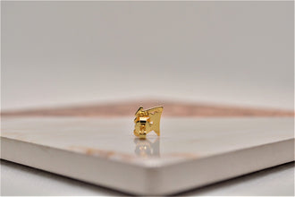 SK Studio Pakistan - S925 Absolutely Stud - Sterling Silver Single Stud with Butterfly Closure for Lobes