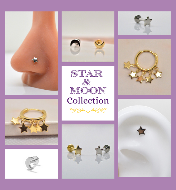 Illuminate your style with SK Studio's Star & Moon Collection in Pakistan. Express your unique style with our celestial star and moon-inspired jewelry designs