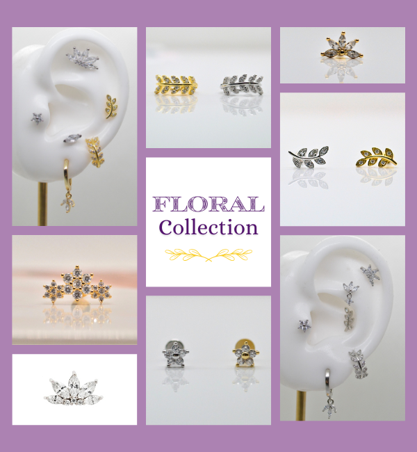 Explore the delicate beauty of nature with SK Studio's Flower & Leaf Collection in Pakistan. Express your unique style with our floral and botanical jewelry designs.