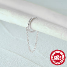 S925 8mm Chain Hoop