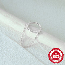 S925 8mm Chain Hoop