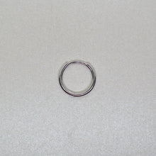 S925 10mm Plain Hoop