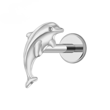 The Cute Dolphin Stud
