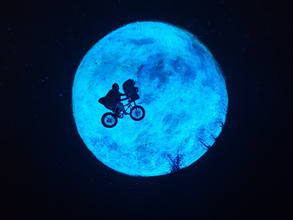 E.T on the Moon-