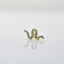 S925 Snake Stud