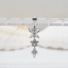 Butterfly Dangling Charm Belly Bar