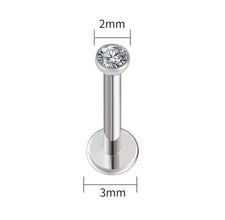 Titanium Threadless Push Pin Stud