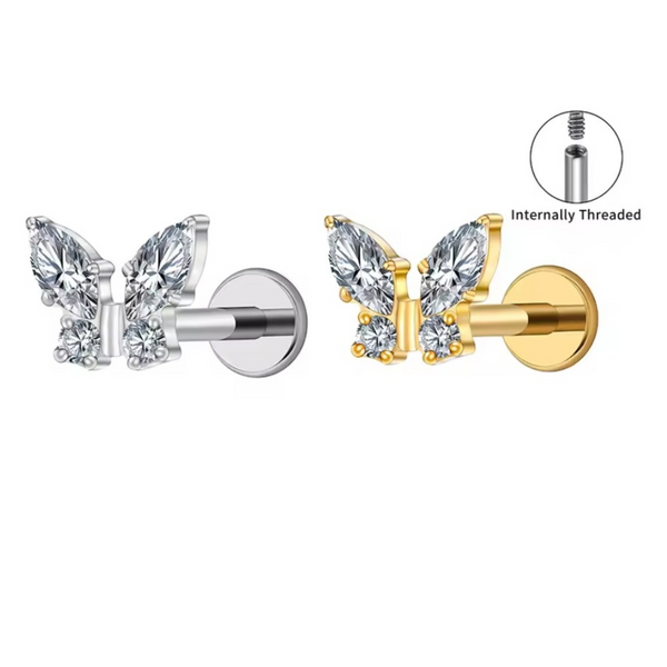 Social Butterfly Stud